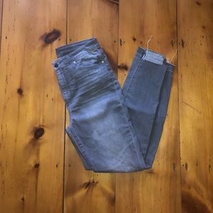 Joes Jeans high rise skinny grey 30